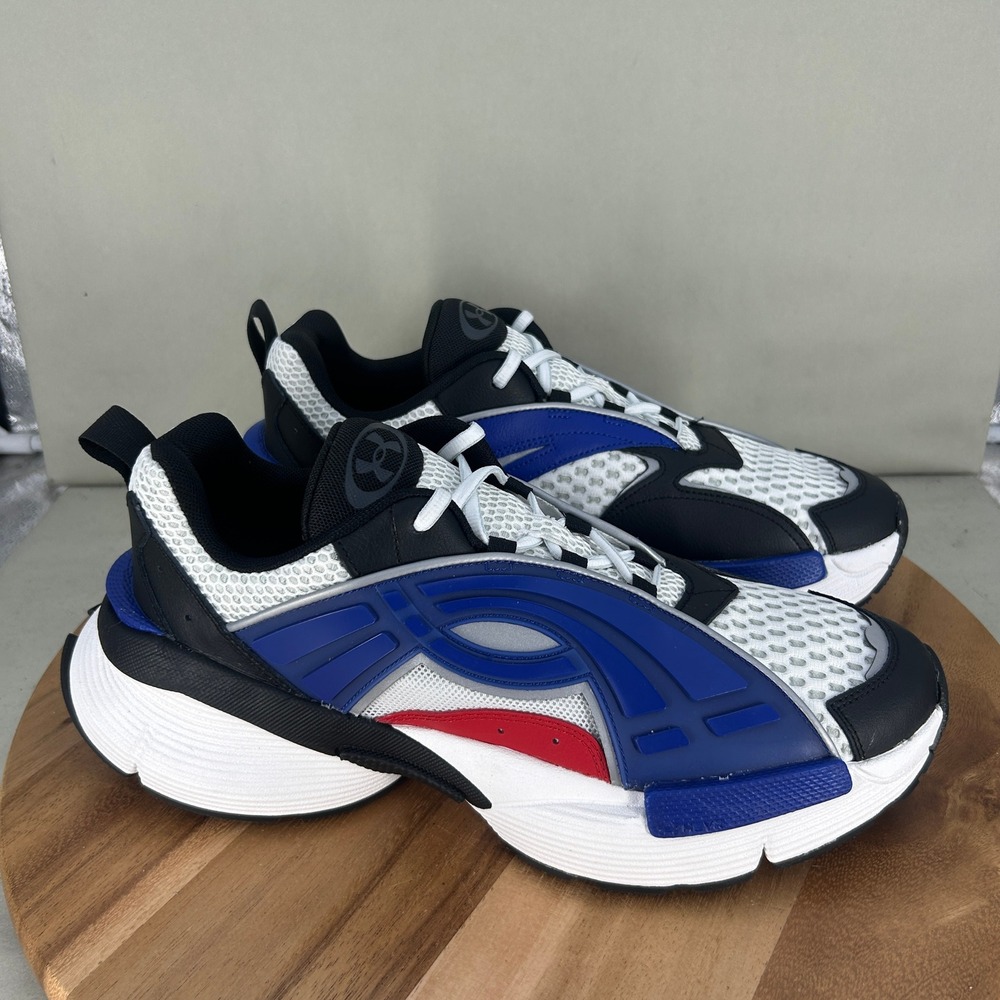 Under Armour Forge 96 Reissue Mens 13 White Blue Black Sneakers 6006060-101